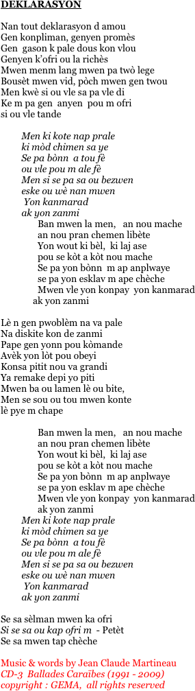 DEKLARASYON
